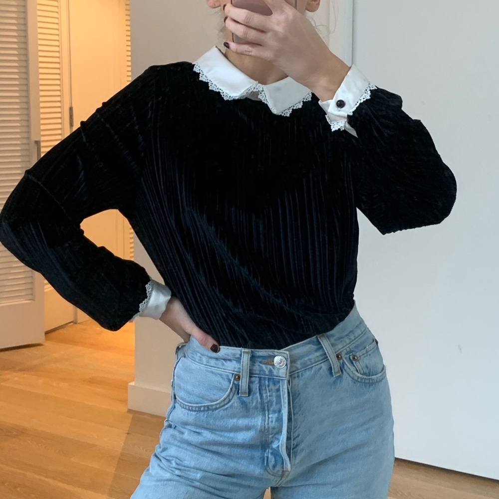 Storets velvet top